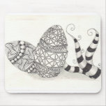 Zentangle eggs mousepads