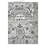 Zentangle greeting card
