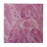 Zentangle Tapestry in Pinks tiles