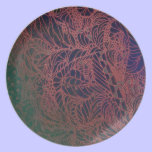 Zentangle Web in Red plates
