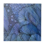 Zentanle Tapestry in Blues tiles