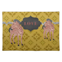 Zenya Rock-n-Roll Retro Love Placemat
