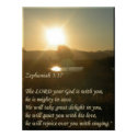 Zephaniah 3:17 posters