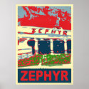 Zephyr Rollercoaster Pontchartrain Beach posters