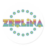 Zerlina de Flores Arco Iris stickers