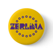 Zerlina de Flores Purpura buttons by Sensato Zerlina de Flores Purpura buttons
