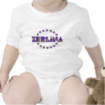 Zerlina de Flores Púrpura t-shirts by Sensato Zerlina de Flores Púrpura t-shirts