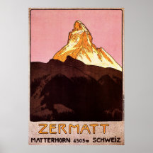 Zermatt Switzerland Posters