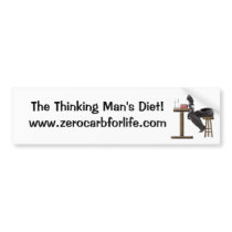 Zero Bumber Sticker bumper stickers