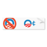 Zero Cents Bumper Stickers