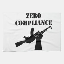 Zero Compliance AK47 Kitchen Towel