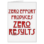 Zero Effort... Greeting Cards