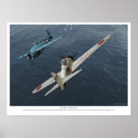 Zero fighter” Saburo Sakai” Print