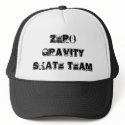 Zero gravity Skate Team hats