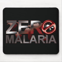 Zero Malaria Mousepad by ZeroMalaria Zero Malaria Mousepad