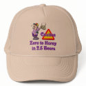 Zero to Horny in 2.5 Beers #2 hats by CulturalPerspective6 Zero to Horny in 2.5 Beers #2 hats