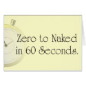 Zero to Naked in 60 Seconds cards by SexItUp Zero to Naked in 60 Seconds cards