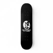 Zero to Witch 50's Style(B&W) skateboards by halloween4you Zero to Witch 50's Style(B&W) skateboards