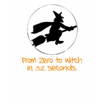 Zero to Witch Silhouette Style t-shirts by halloween4you Zero to Witch Silhouette Style t-shirts