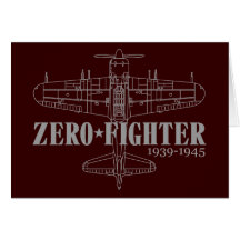 ZEROFIGHTER3 GREETING CARD