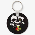zeroskull Key Chain: horror punk keychains