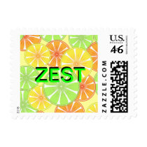 Zest For Life Summer Citrus Fruits stamps