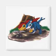 Zeta and Epsy Fridge Magnets