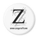 Zeugcraft Logo magnets by thebloomingviolet Zeugcraft Logo magnets