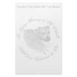 Zeus angel customized stationery