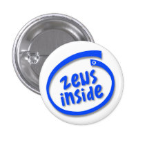 Zeus Inside Pinback Buttons