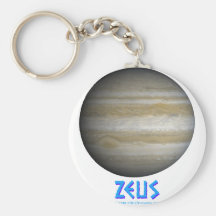 Zeus - Jupiter - God of Old Keychain