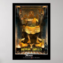 Zeus Statue At Olympia Print