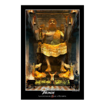 Zeus Statue At Olympia posters