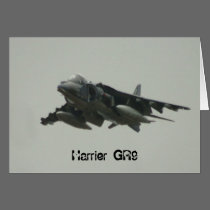 ZG508 Harrier GR9 Last Flight cards