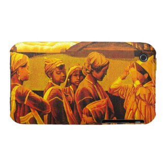 Zhang Xiaochun Dialog In The Dusk chinese art Case-Mate iPhone 3 Case