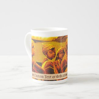 Zhang Xiaochun Dialog In The Dusk chinese art Bone China Mug