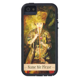 Zhangbo Hmong Culture Girl is Piping chinese lady Case For iPhone 5/5S