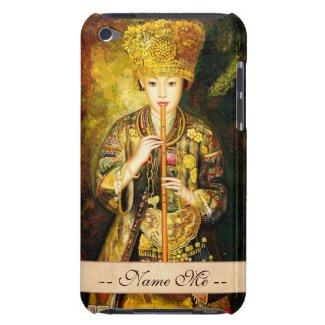 Zhangbo Hmong Culture Girl is Piping chinese lady Barely There iPod Covers
