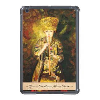 Zhangbo Hmong Culture Girl is Piping chinese lady iPad Mini Covers