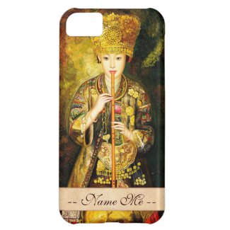 Zhangbo Hmong Culture Girl is Piping chinese lady Cover For iPhone 5C