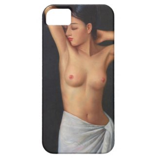 Zhangbo Nude Virgin with Sun woman act iPhone 5 Covers