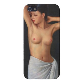 Zhangbo Nude Virgin with Sun woman act Case For iPhone 5
