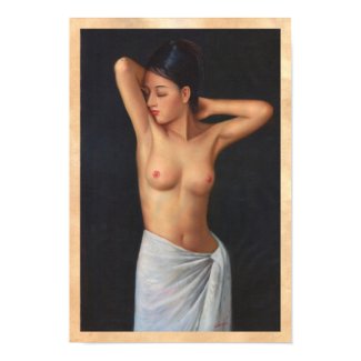 Zhangbo Nude Virgin with Sun woman act Poster