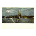 ZHR0029 1906 Vintage Chicago at Night posters by markomundo ZHR0029 1906 Vintage Chicago at Night posters