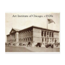 ZHR0038, Art Institute of Chicago, c1920s postcards