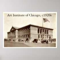 ZHR0038, Art Institute of Chicago, c1920s Posters