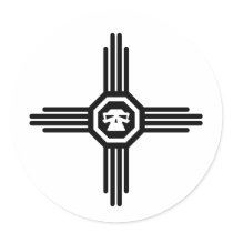 zia skull 1 stickers