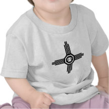 zia skull 1 t-shirts