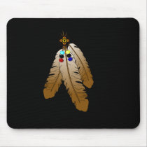 Zia Sun and Feathers Mouse Pads