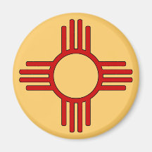 Zia (Sun) Magnet